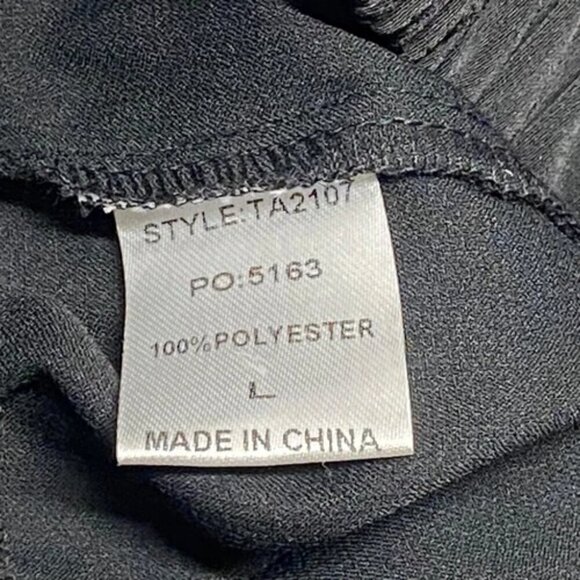 GiGio Women's Large Black Dressy Shorts W/Pockets Elastic Waistband Flowy NWT - Picture 4 of 7